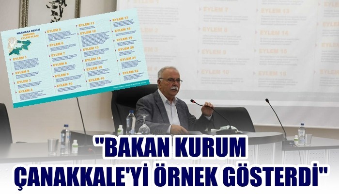 Başkan Gökhan, Marmara Denizi Koruma Eylem Planını Kamuoyuyla Paylaştı