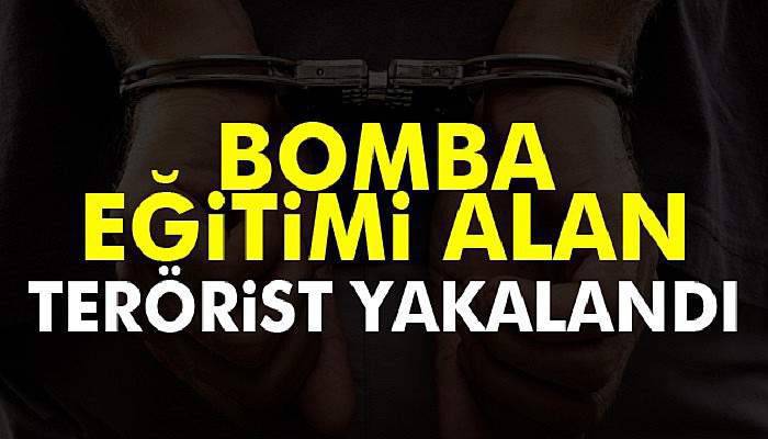 Bomba eğitimi alan DEAŞ'li yakalandı