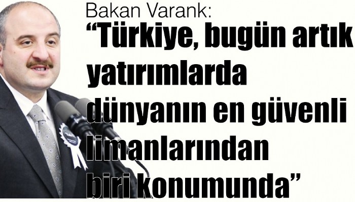 Bakan Varank: 