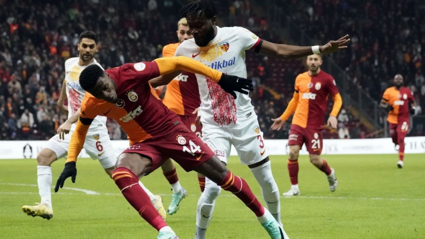 Trendyol Süper Lig: Galatasaray: 2 - Kayserispor: 1 