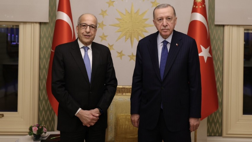 Cumhurbaşkanı Erdoğan, Libya Merkez Bankası Başkanı Sıddık El-Kebir’i kabul etti  