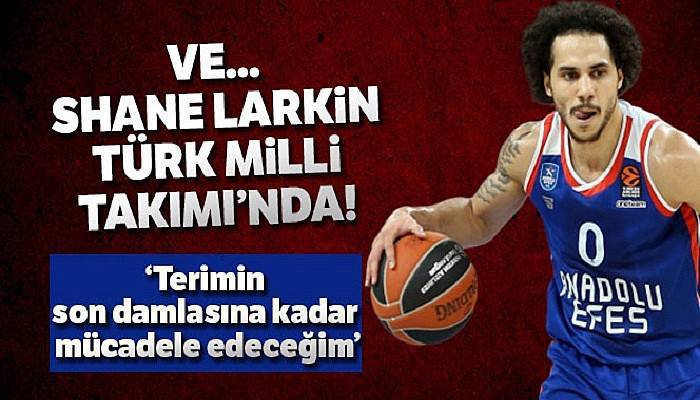 Larkin, A Milli Basketbol Takımı'nda forma giyecek
