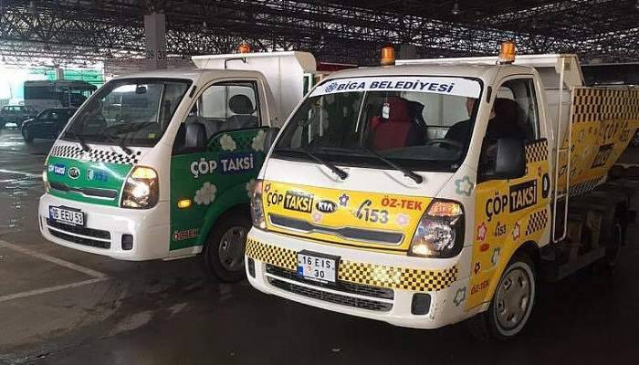  Temiz Biga için ikinci çöp taksi alındı