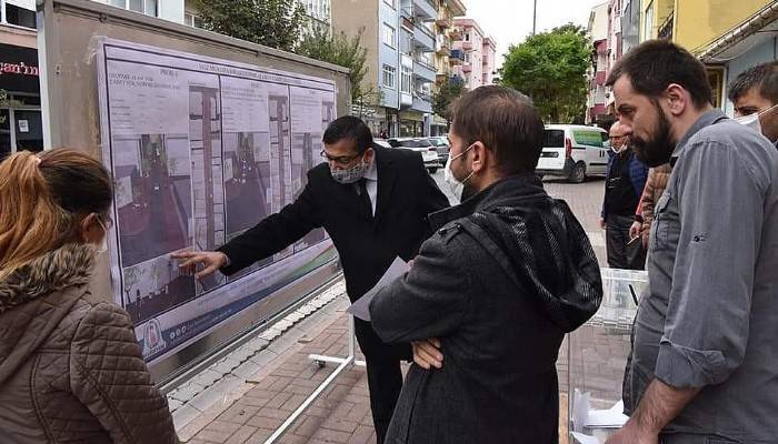 Çan Belediyesi sokakta yapılacak değişiklik için sandık kurdu