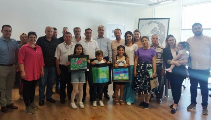 BİGA'DA NİLÜFER ÇİÇEĞİ RESİM YARIŞMASI
