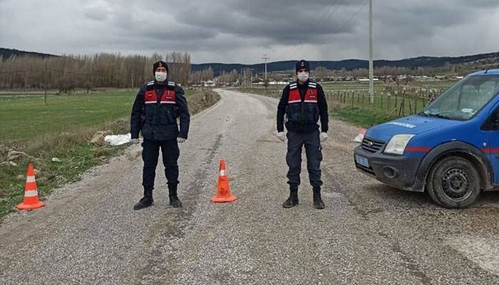 Çan'da 1 köy karantinaya alındı, 1 köyün karantina süresi uzatıldı