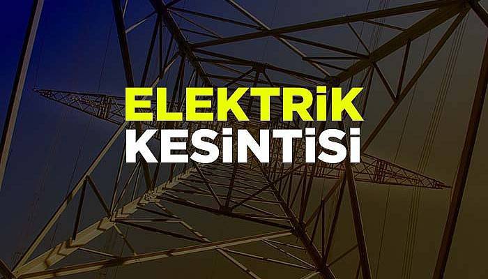 Çanakkale Merkez'de elektrik kesintisi olacak!