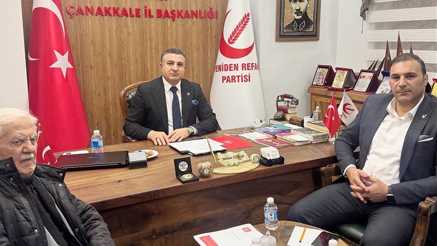 Yeniden Refah Partisi Çanakkale İl Yürütme Kurulu Toplandı