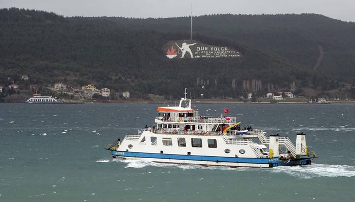 Çanakkale’de yarınki ada seferlerine fırtına engeli (VİDEO)