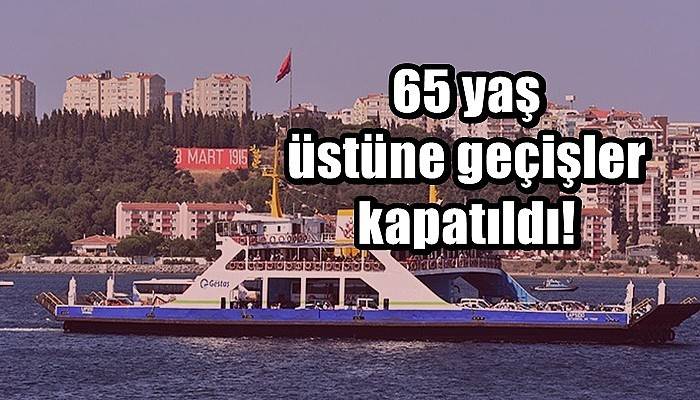 65 yaş üstüne geçişler kapatıldı! (VİDEO)