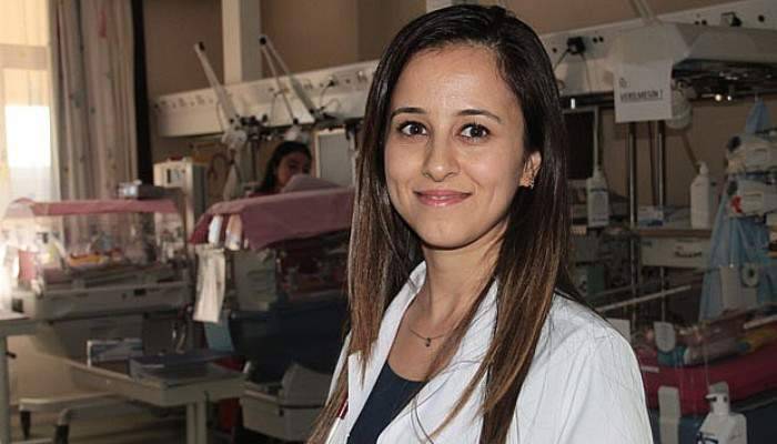 Prematüre doğduğu hastanede prematüre bebeklere şifa dağıtıyor