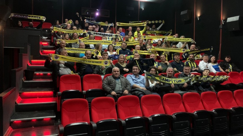 Biga Fenerbahçeliler Derneği: 'Zaferin Rengi' Film Gecesinde