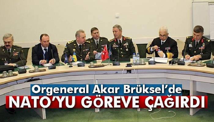 Orgeneral Akar, Brüksel'de Genelkurmay Başkanları Toplantısı’na katıldı