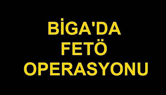  Biga'da FETÖ operasyonu: 7 gözaltı