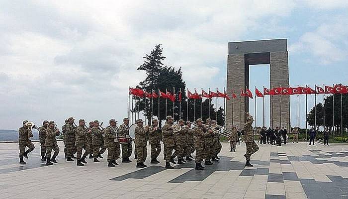  Çanakkale Kara Muharebeleri törenlerinin ilk provası yapıldı