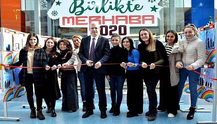 ÇOMÜ Kreş Dönem Sonu Sergisi Açıldı