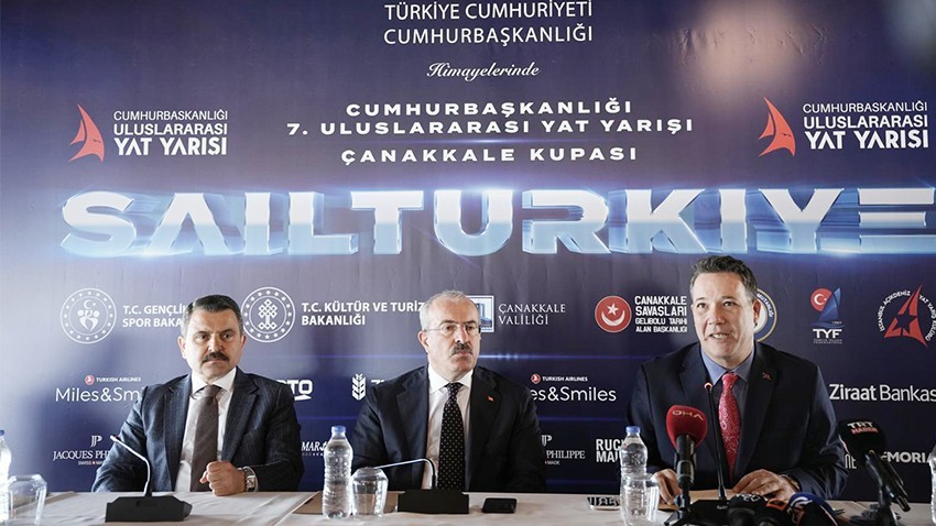 Cumhurbaşkanlığı 7. Uluslararası Yat Yarışları Çanakkale Etabıyla Başlıyor (videolu)