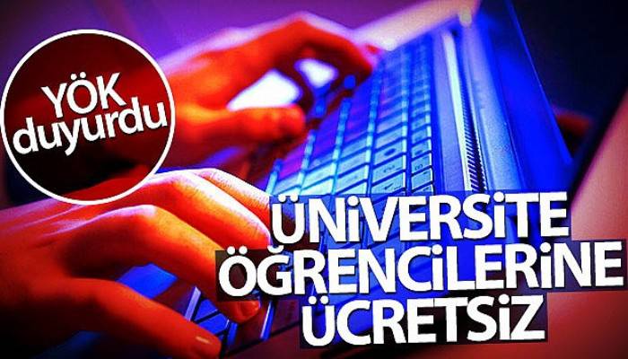 Üniversite öğrencilerine ücretsiz 6 GB'lık 'Uzaktan eğitime destek' kotası