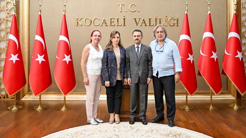 Boğaz Medya'dan Eski Çanakkale Valisi İlhami Aktaş'a Ziyaret