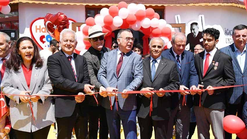 Kepez Belediyesi Halk Çocuk Kültür Evi'nin açılışı törenle gerçekleştirildi