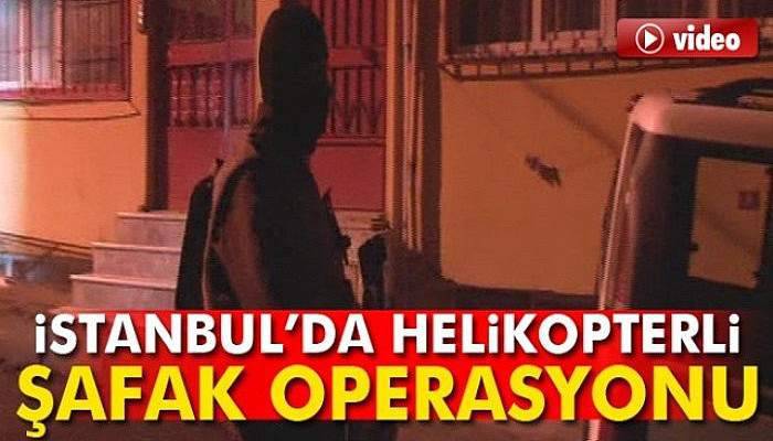 İstanbul’da zehir tacirlerine şafak operasyonu