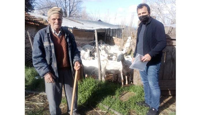 İlçe tarım köylerde destekleme tespitleri yaptılar