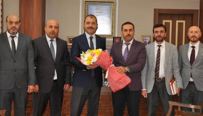 CAMİLER VE DİN GÖREVLİLERİ HAFTASINDA KAYMAKAMA ZİYARET