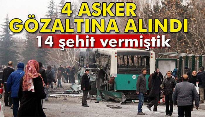  PKK propagandası yapan 4 asker gözaltına alındı