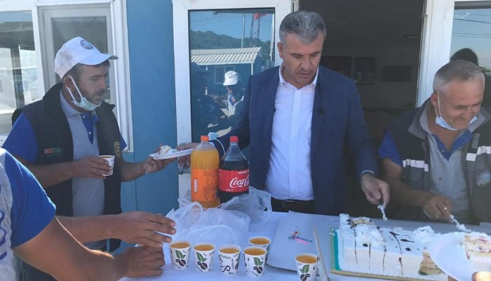 Belediye Başkanı Elbi’den Personele Doğum Günü Sürprizi