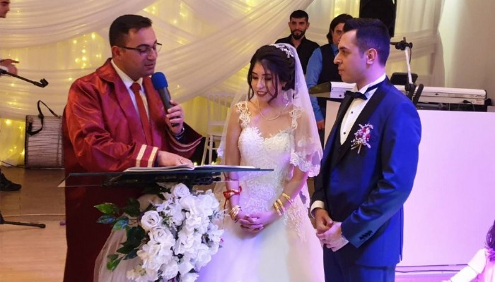 2022’DE BİGA’DA 561 ÇİFT EVLENDİ