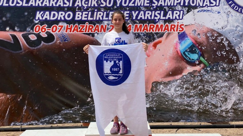 Türk Yüzücü Defne Bahar, Balkan Açık Su Yüzme Şampiyonası'nda Milli Takım Forması Giyecek