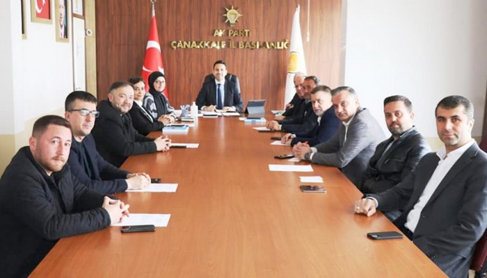 AK Parti ilçe başkanları toplantısı gerçekleştirildi