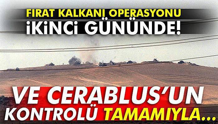 Cerablus’un kontrolü tamamıyla ÖSO’ya geçti
