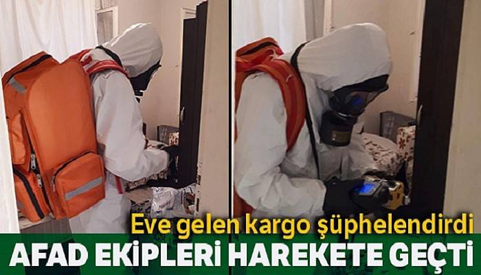 Bir eve potasyum ferrosiyanür gönderildiği iddiası AFAD'ı harekete geçirdi