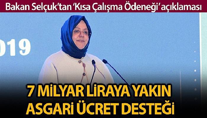 Bakan Selçuk'dan 'Kısa Çalışma Ödeneği' açıklaması