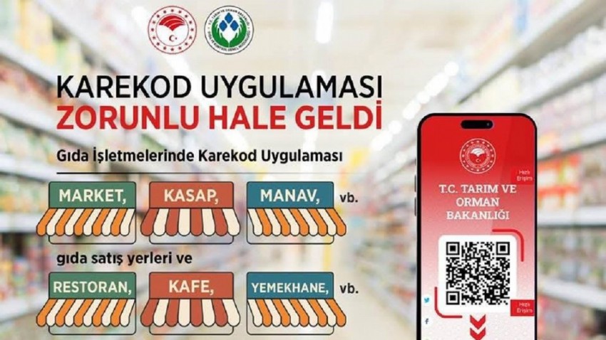 Gıda İşletmelerinde Karekod Dönemi Başladı