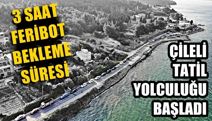 Tatilcilerin çileli yolculuğu başladı (VİDEO)