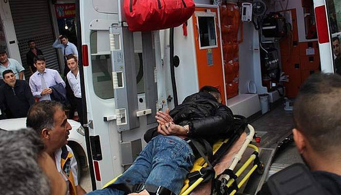 Kuyumcu soyguncusu ayağından vurularak yakalandı