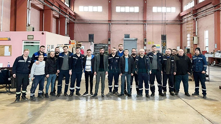 MHP Çan’dan Termik Santral Ziyareti