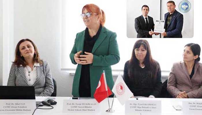 Ortak akıl toplantısı ve sertifika töreni yapıldı