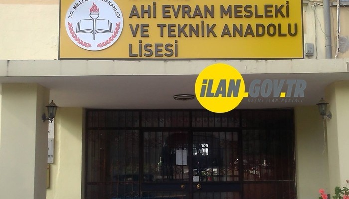 FIRIN VE EKİPMANLARI ALINACAK