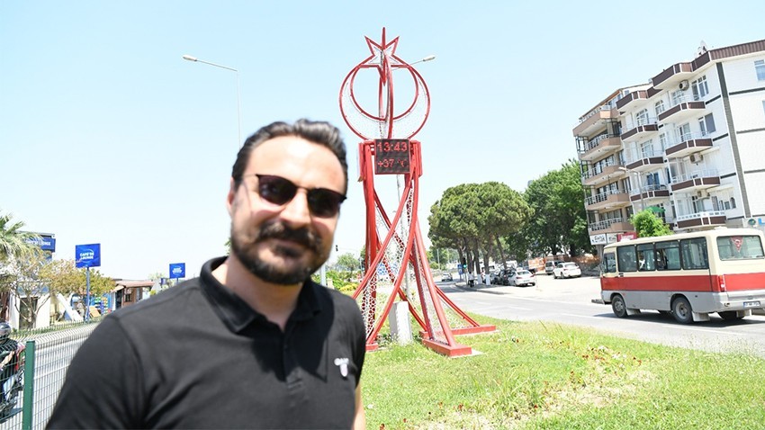 Lapseki’de termometre 38 dereceyi gösteriyor