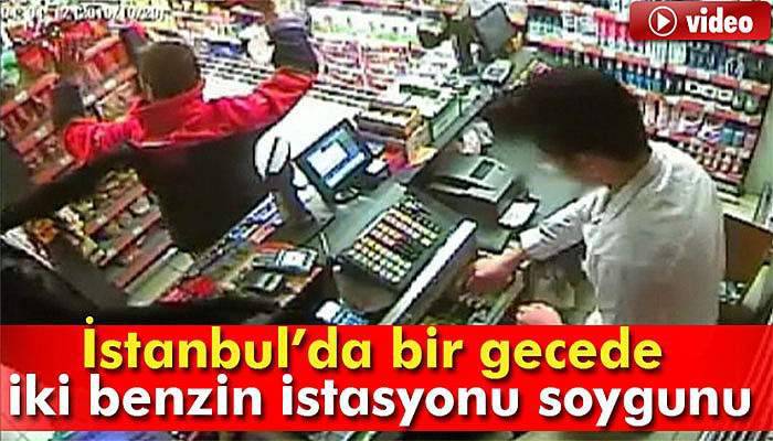 İstanbul’da bir gecede iki benzin istasyonu soygunu