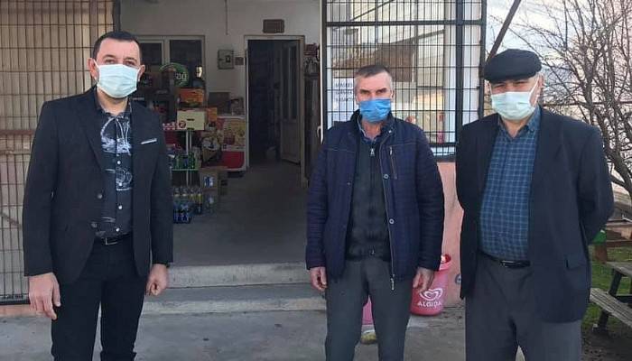 Çan Esnaf ve Sanatkârlar Odasından maske dağıtımı