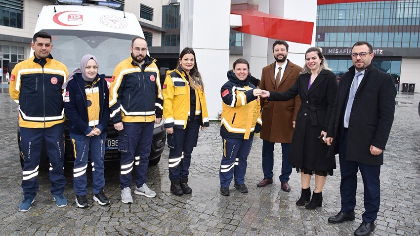 Çanakkale’ye 5 yeni ambulans