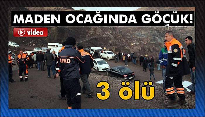 Siirt’te maden sahasında heyelan: 3 ölü