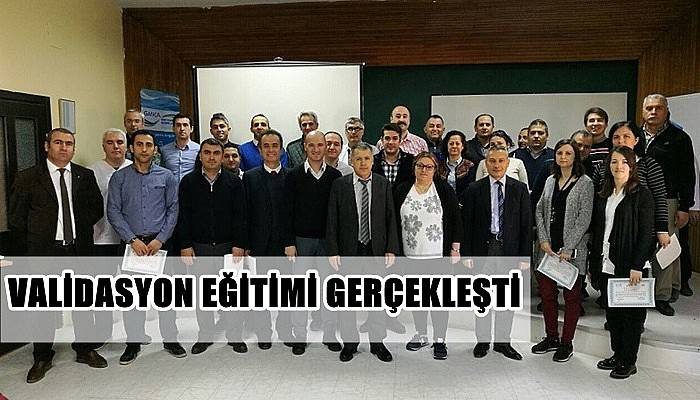  Validasyon Eğitimi Gerçekleşti