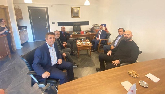 Vali Aktaş, müteahhitleri ziyaret etti