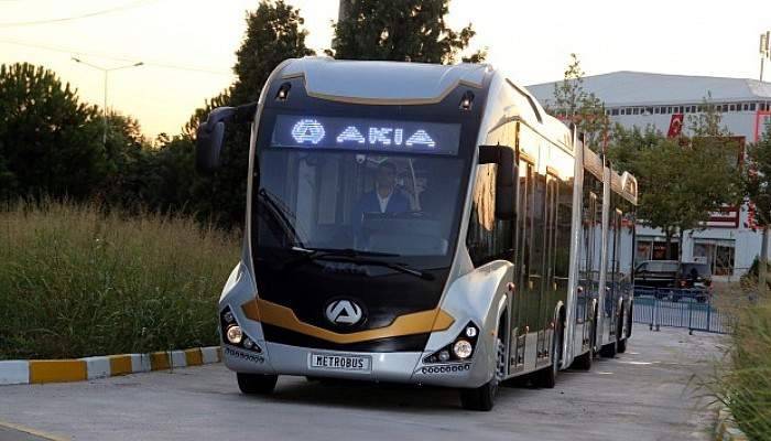 Bursa’da artık metrobüs de üretiliyor