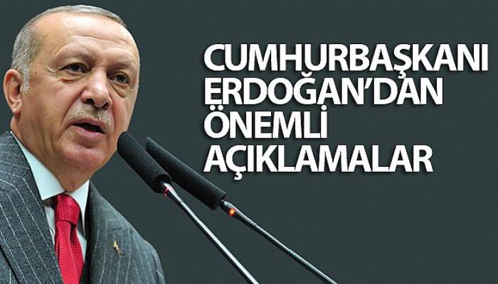 Cumhurbaşkanı Erdoğan, Kabine Toplantısının ardından açıklamalarda bulunuyor